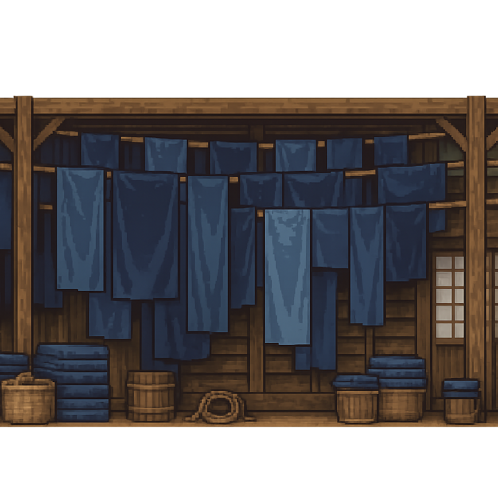 Indigo dye workshop